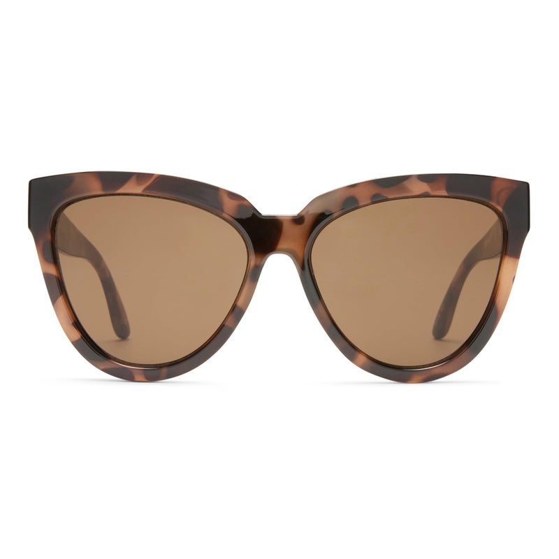 Le Specs Liar Lair Sunglasses - Volcanic Tort, Cat Eye, Women's, Contemporary 90s Style - Image 2